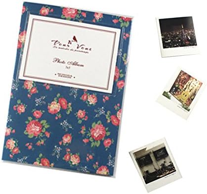 Insho 80 Cepler 5 inç Çiçek Fuji Geniş Anında Mini Kitap Fotoğraf Albümü için Fuji Instax GENİŞ 210 Filmler, Fuji Instax GENİŞ