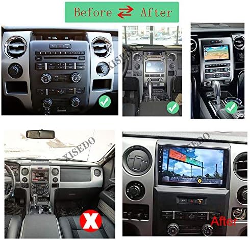XISEDO Ford F150 2009-2012 ıçin Android 9.0 Araba Stereo 9 ın-Dash Kafa Ünitesi Araba Radyo GPS Navigasyon Araba Stereo 4 Çekirdekli