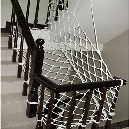 GYMEIJYG güvenlik ağı, Duvar Asma Dekor Net Kapalı Merdiven Korkuluk Anti-Sonbahar Net Kurulumu ve Kullanımı kolay tırmanma