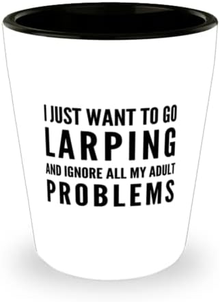 Larping Shot Gözlükleri, Sadece Larping'e gitmek istiyorum, Erkekler için Doğum Günü Fikri, kadınlar için Larping, erkek Larping,