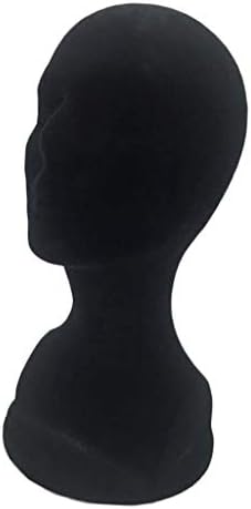 Milageto Kadın Kafası Polistiren Manken Kafası Ekran Şapkaları, 48.53216.5 cm