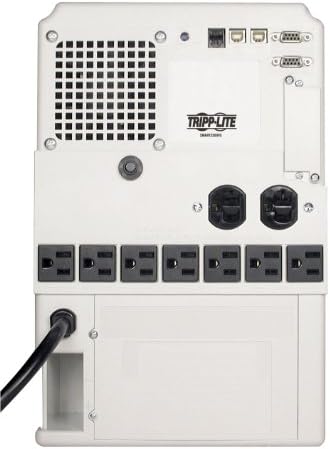 Tripp Lite SMART2200VS 2200VA 1600 W UPS Akıllı Kule AVR 120 V USB DB9 SNMP Sunucular için, 9 Çıkışları