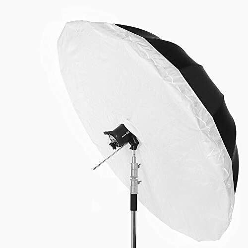 165 cm 65 inç Şemsiye Beyaz Kumaş Levha Kapak için Stüdyo Strobe Fotoğraf Softbox (Şemsiye, Tripod Standı, ve Sürekli ışık
