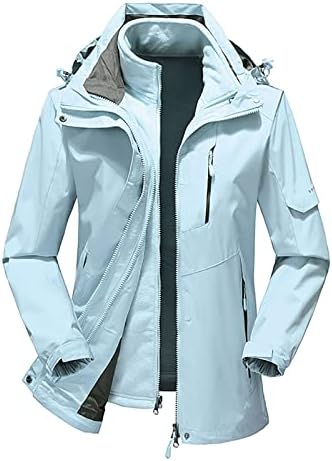 Erkek Kış Açık Ceketler Katı Kalınlaşmak Kapşonlu Fermuar Rüzgar Geçirmez Su Geçirmez Cep Sıcak Tutmak Nefes Kayak Ceket Mont