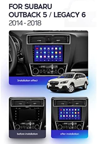 GokıuEyLd Araba Radyo Subaru Outback 5 2014-2018 Legacy 6 2014-2017 Android 10 Video Navigasyon GPS DSP CarAutoPlay Bluetooth