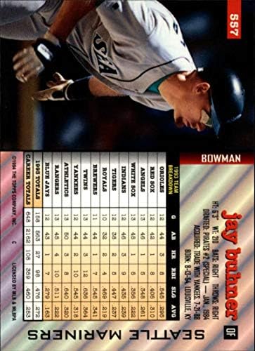 1994 Bowman 557 Jay Buhner Seattle Mariners MLB Beyzbol Kartı NM-MT