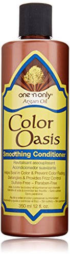 one ' n only Argan Yağı Renkli Oasis Pürüzsüzleştirici Saç Kremi, 12 Ons