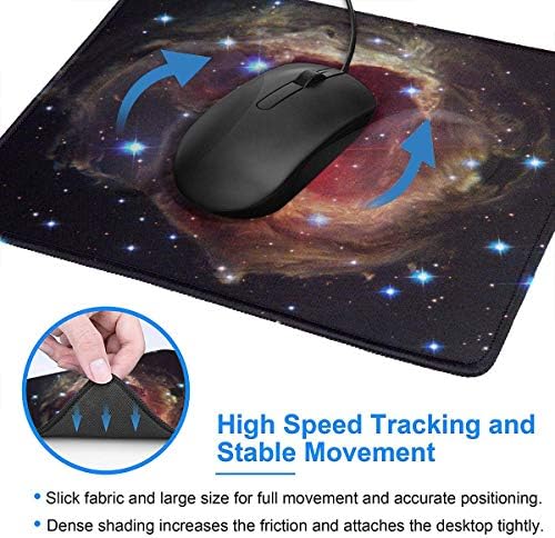 Marolty Astronomik Nesne Galaxy Küre Evren Mouse Pad Özelleştirilmiş Mousepad Kaymaz Kauçuk Taban fare altlığı Bilgisayarlar