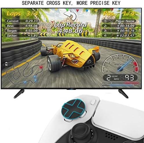 PS5 için 2 Adet Oyun Denetleyicisi Dekorasyon Şeridi, PS5 Dualsense Denetleyicisi için Dekoratif Şerit Kılıf Kapağı, PS5 Denetleyici