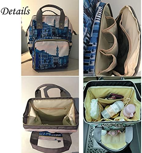 Anne Baba Cupcake Ayçiçeği Ayı için InterestPrint su geçirmez çok fonksiyonlu Seyahat sırt çantası