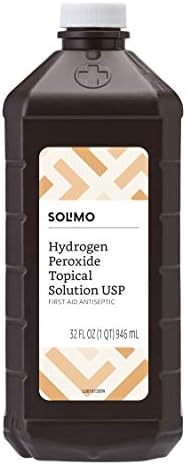 Markası-Solimo Hidrojen Peroksit Topikal Solüsyonu USP, 32 Fl Oz