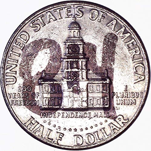 1976 D Kennedy Yarım Dolar 50C Fuarı