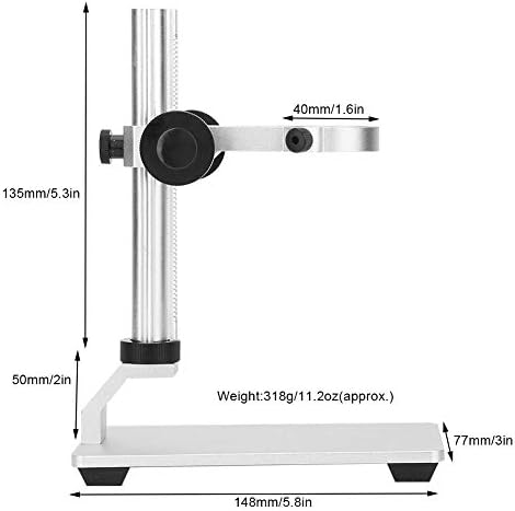 Mikroskop Kaldırma Standı Desteği, Araştırmacılar için Bilim Deneyi için Kararlı Dijital Mikroskop Braketi Mikroskop Tutucu