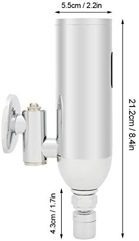 Kızılötesi Otomatik Sensör Musluklar, Fotoselli Banyo Lavabo Musluğu Delikli Kapak Plakası G1 / 2in İplik Eller Serbest Banyo