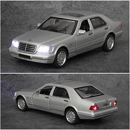 CHENRONG Alaşım araba oyuncak 1:32 ıçin S-W140 Alaşım Diecast araç ses ışık Geri Çekin simülasyon model oyuncaklar araba koleksiyonu