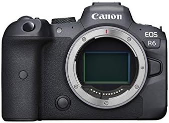 Canon EOS R6 4K Video özellikli Tam Kare Aynasız Fotoğraf Makinesi, Tam Kare CMOS Senor, DIGIC X Görüntü İşlemcisi, Çift UHS-II