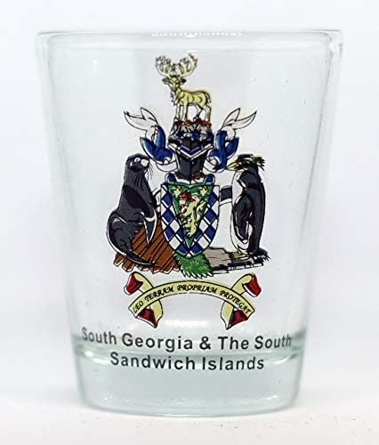 Güney Georgia ve Güney Sandwich Adaları Arması Atış Camı