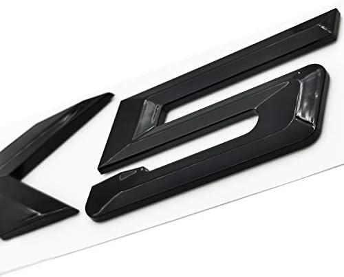Wonea X5 Araba Mektup Rozeti Bagaj Kapağı Bagaj Rozeti ABS Amblem Çıkartması 3D Araba Sticker BMW 150mm Parlak Siyah