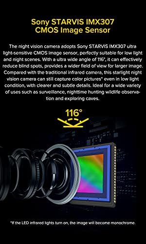 Vücut kamera, Ulefone 1080 P Video kaydedici Ultra-geniş açı Kızılötesi gece görüş, IP66 su geçirmez, 4 LED kızılötesi ışık