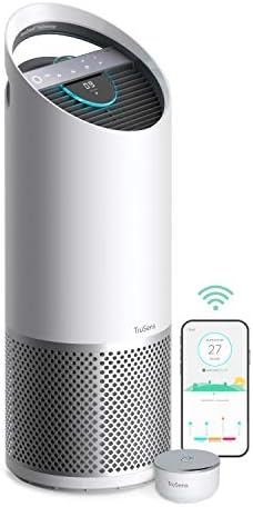 TruSens Akıllı Wi-Fi hava Temizleyici / UV-C ışık + Gerçek HEPA Filtrasyon / Büyük / SensorPod™ Hava Kalitesi Monitörü / Otomatik,