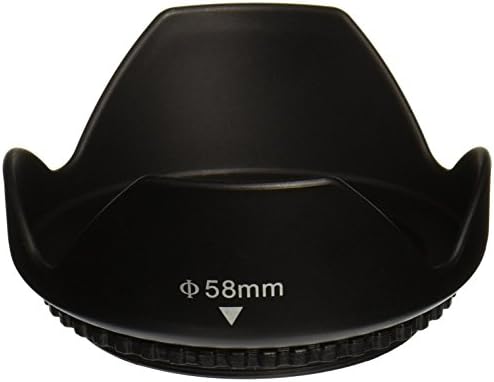 Vivitar 58mm Pro Dijital Lale Sert Lens Kapağı
