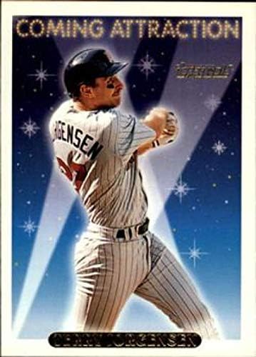 1993 Topps Altın Beyzbol 805 Terry Jorgensen Minnesota Twins Topps Şirketinden Resmi MLB Ticaret Kartı