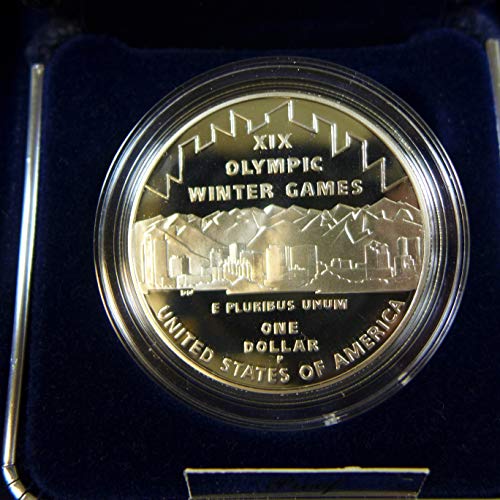 2002 P Hatıra Gümüş Dolar Olimpiyat Kış Oyunları 1 $ Kanıt ABD Nane