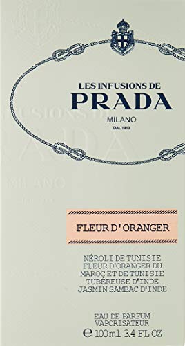 Prada Infusion De Fleur D'oranger Eau De Parfum Sprey 3.4 Oz/ 100 Ml Kadınlar için 3.4 Floz, çoklu (PRAD23)