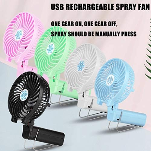 ıLUGU El Fan, Mini El Fan Pil Kumandalı USB Şarj Edilebilir masa fanı, 3 Hızları Elektrikli Taşınabilir Kişisel Soğutma Fanı