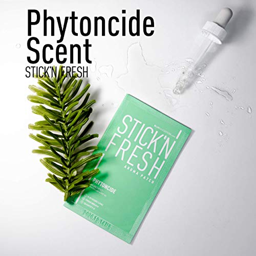 STİCK'N TAZE Aroma Yama Çıkartmaları Phytoncide-4 Paket x 6 Yama-Yüz Maskesi, Yastık ve Diğer Kişisel Alanlar için Tüm Doğal