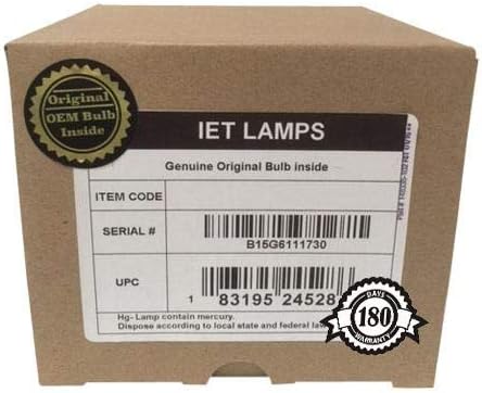 IET Lambalar-Orijinal Orijinal Yedek Ampul / lamba için OEM Konut ile EPSON V13H010L82, ELPLP82 Projektör (OSRAM İçinde)