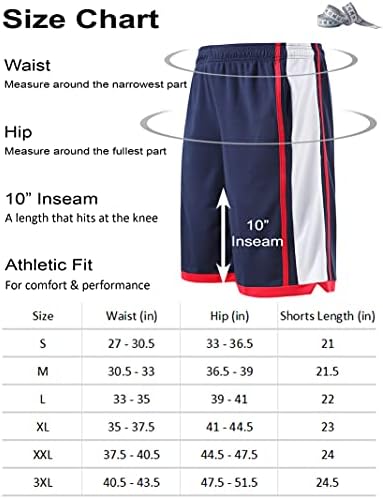 Liberty İthalatı Paketi ile 5 erkek Atletik Basketbol Şort Cepler Mesh Hızlı Kuru Activewear