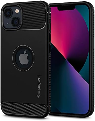 Spigen Sağlam Zırh iPhone 13 Kılıfı için Tasarlandı (2021) - Mat Siyah
