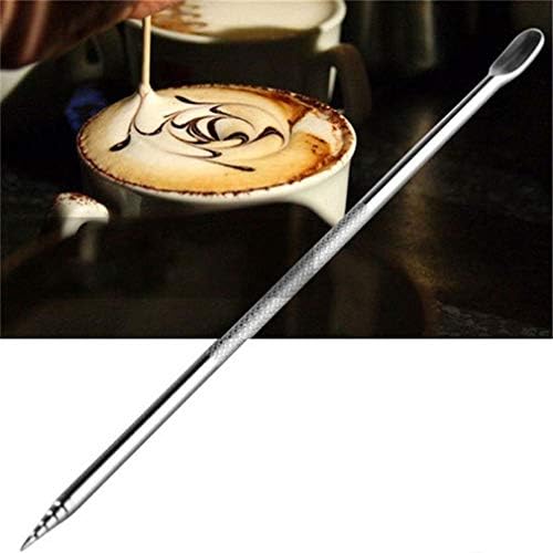 Guoshang Latte Sanat Kalem, Paslanmaz Çelik Kahve Köpük İğne Cafe Mutfak Aracı