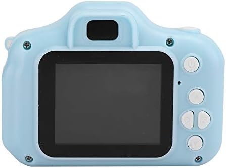 01 Çocuk Kamera, Fotoğraf Çekmek için İstihbarat Mini Kamera Taşınabilir Sevimli (Mavi-Genel Amaçlı)