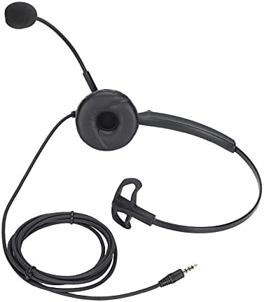 Jınyı Kablolu telefon kulaklığı, telefon mikrofonlu kulaklık Iş Kulaklık Iletişim Kulaklık 3.5 mm akıllı Telefon Tablet ıçin