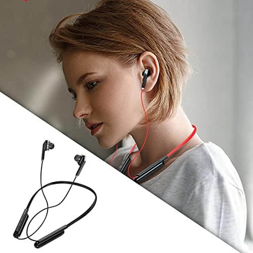 Homyl Kablosuz Bluetooth 5.0 Kulaklıklar 20H Çalma Süresi MP3 Çalar Gürültü Önleyici Sweatproof Spor Kulaklıkları Çift Kulaklar