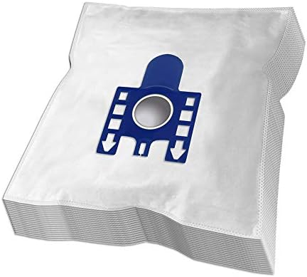 Staubbeutel24 Miele Elektrikli Süpürge Tipi F J M ve G N | toz Kapağı, Beyaz için 20 Premium Çanta Paketi