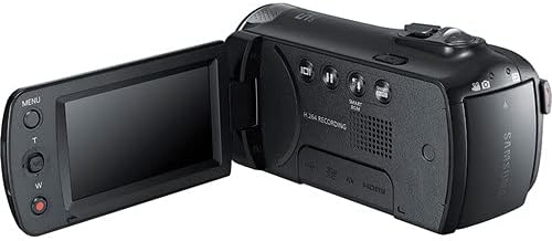 2x32 GB Hafıza Kartı ile Samsung HMX-F90 Kamera Siyah Paket