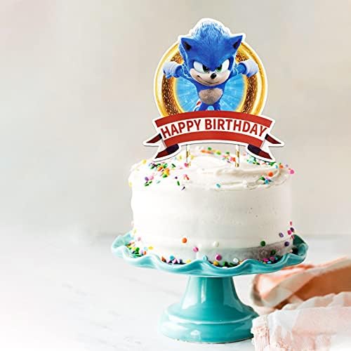 33 Adet Kek Topper ve Cupcake Toppers Seti, Çocuk Boys için Doğum Günü Parti Malzemeleri, Doğum Günü Pastası Süslemeleri