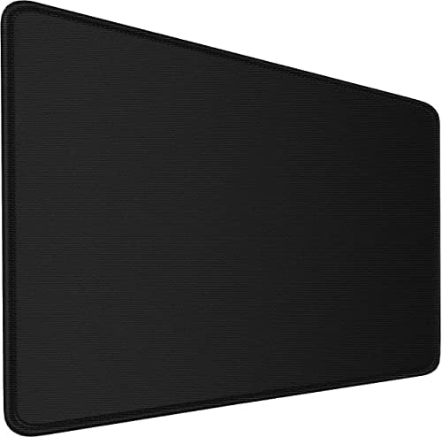 Siyah Mouse pad Oyun Mouse pad (31 x 11 x 0.2) Mikrofiber Yüzeyli Pürüzsüz Kaymaz Kauçuk Taban, Oyuncular ve Ofisler için Uygun