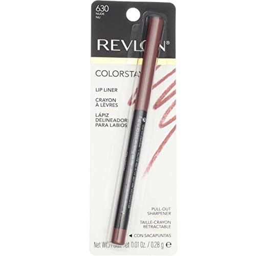 SoftFlex ile Revlon ColorStay Dudak Kalemi, Çıplak [630] 1 ea (3'lü paket)