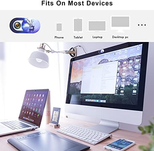 Webcam Kapakları, Web Mac Dizüstü Kamera Kapağı Slayt, Ultra İnce Webcam Engelleyici MacBook Air Pro iPhone iPad için Uygun,