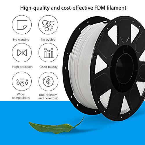 Creality Ender ± 0.03 mm PLA Filament, Boyutsal Doğruluk 1.75 mm En FDM 3D Yazıcı için, 1 KG (2.2 LBS) Biriktirme-Filament