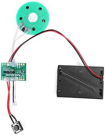 Vbestlıfe Ses ışık sensörü Modülü, Ses Müzik Kaydedilebilir Çip Çok Fonksiyonlu Rahat 4‑Dakika Kayıt için Hediye Kutuları için