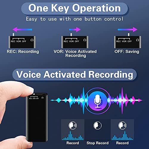 32 gb Mini Ses Kaydedici Oynatma ile Dijital Ses Kaydedici Dinleme Ses Kaydedici Kayıt Mini Güçlü Ses Çalma Depolama Damga