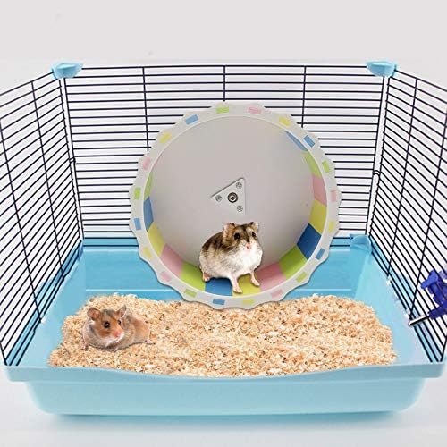 Hamster Tekerlek Sessiz Egzersiz Koşu Tekerlek Oyuncaklar için Chinchilla Kirpi Hamster Gerbils, Fareler ve Diğer Küçük Pet