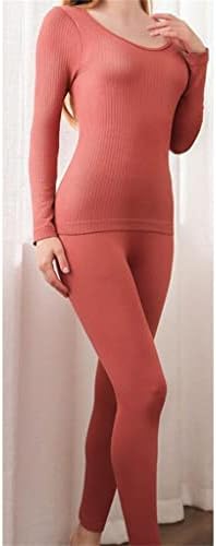 GELTDN termal iç çamaşır Bayanlar Intimates Uzun Setleri Kadın Orta Yaka Termo (Renk: B, Boyutu: resimde gösterildiği Gibi)
