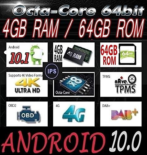 KASANDROİD - Android 10.0 Araba Radyo Mercedes-Benz R171 ile Uyumlu (2000-2008) W171 (2008-2011) SLK Sınıfı R171 SLK200/SLK230/SLK280/SLK300