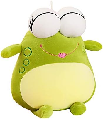 WPYYI Sevimli Ifade Kurbağa peluş oyuncak Yumuşak Karikatür Hayvan Kurbağa Dolması Bebek Çekyat Yastık Yastık Ev Eşyaları Çocuklar